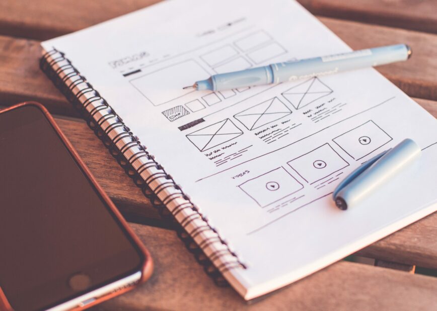 wireframe pour construire un site internet